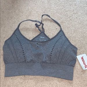 Gray Pro-fit sports bra size large